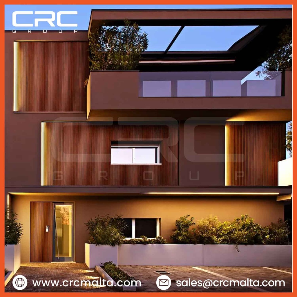 CRC Twix XL Cladding Module WALNUT