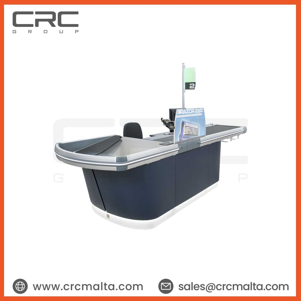 CRC Checkout Counters Futura Plus Elegance