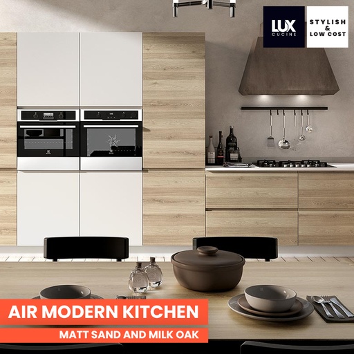 CRC AIR Modern Kitchen Matt and Oak