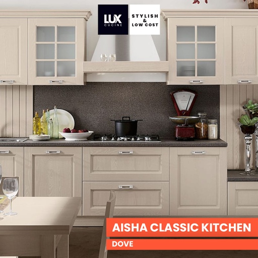 CRC AISHA Classic Kitchen Dove Finish