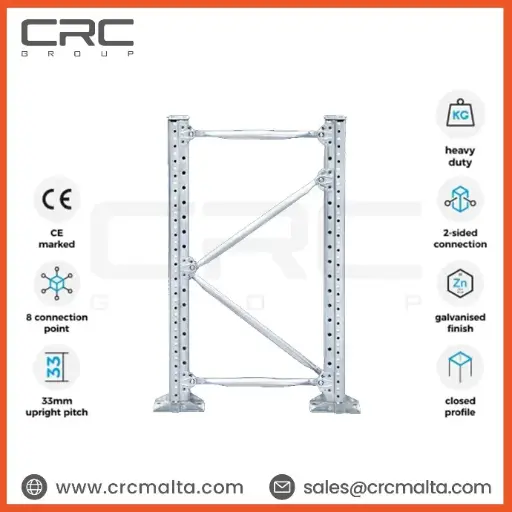 CRC Heavy Duty Pallet Racking System Superbo